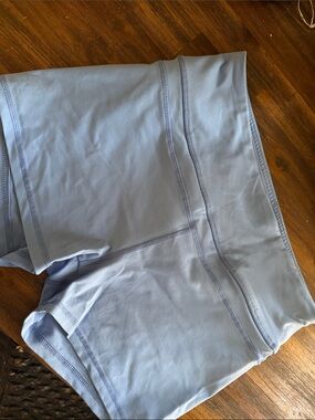 Forever 21 Light Blue Athletic Bike Shorts